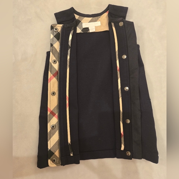 Burberry Baby's Navy Dress - Picture 4 of 6